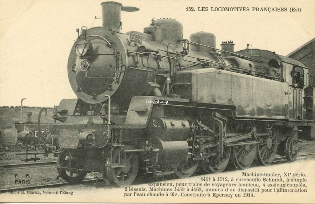 FF 152 - Les Locomotives Françaises (Est)