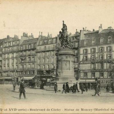FF 225M - Boulevard de Clichy - Statue de Moncey