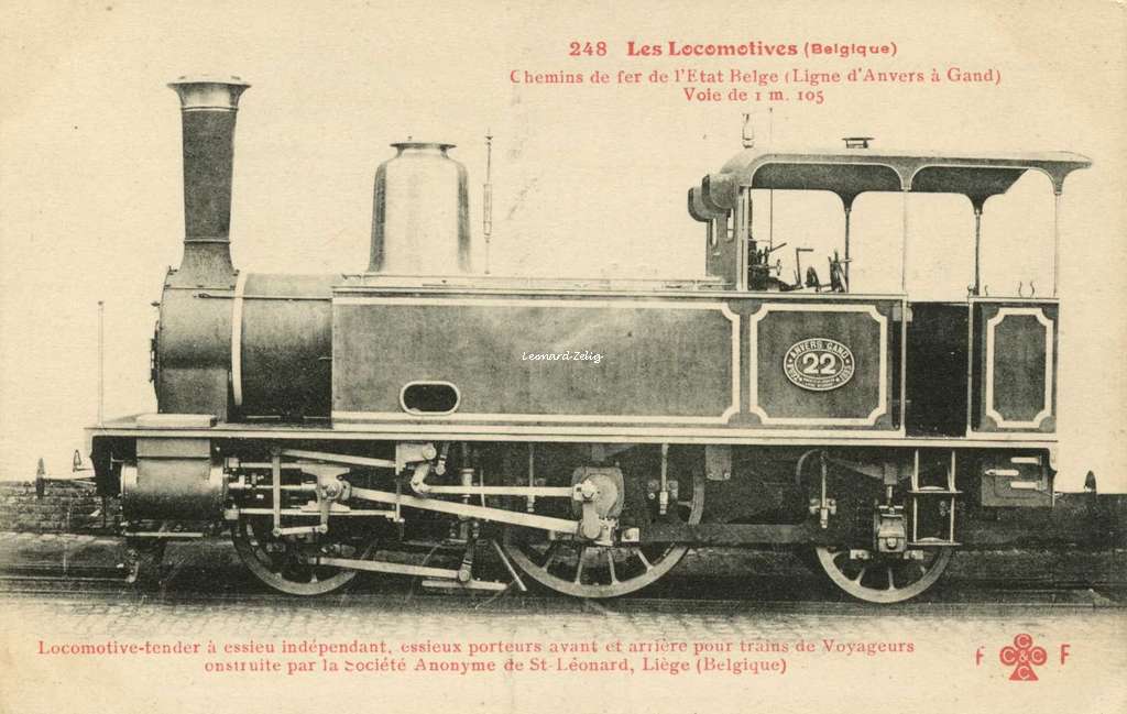 FF 248 - Les Locomotives (Belgique)
