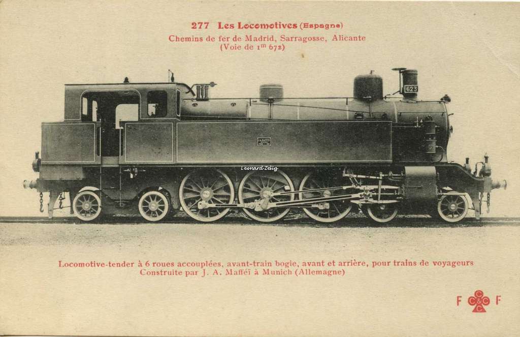 FF 277 - Les Locomotives (Espagne)