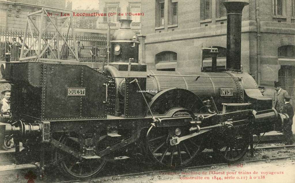 FF 31 - Les Locomotives (Cie de l'Ouest)