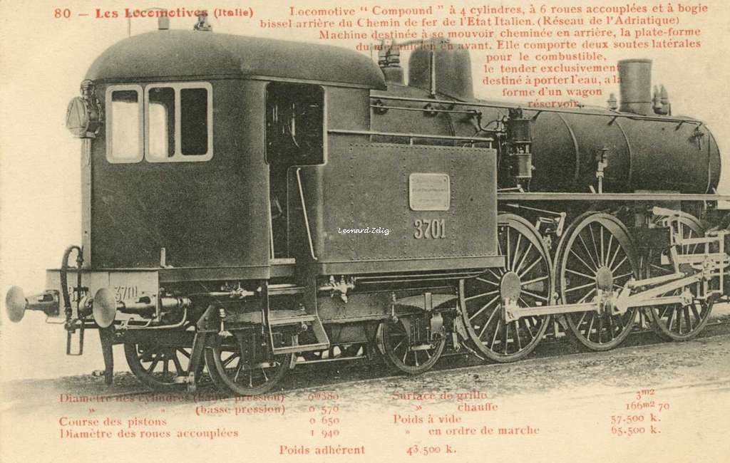 FF 80 - Les Locomotives (Italie)