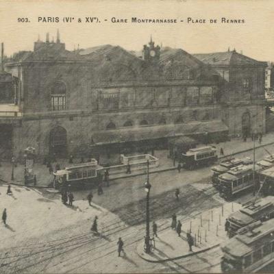 FF 903 - Gare Montparnasse et Place de Rennes