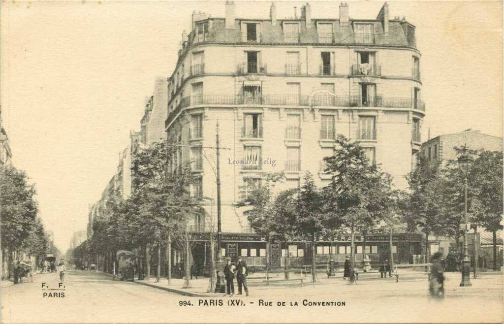 FF 994 - PARIS (XV) - Rue de la Convention