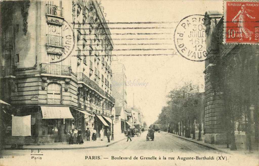 FF - Boulevard de Grenelle à la rue Auguste-Bartholdi