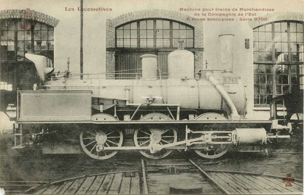 FF - Les Locomotives - Machine pour trains de Marchandises