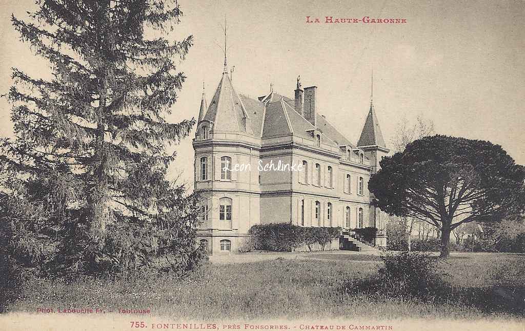 Fontenilles - Château de Cammartin (Labouche 755)