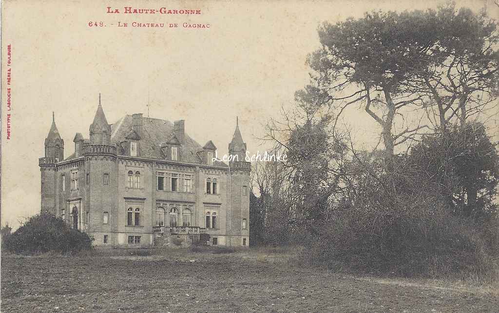 Gagnac - Le Château (Labouche 648)