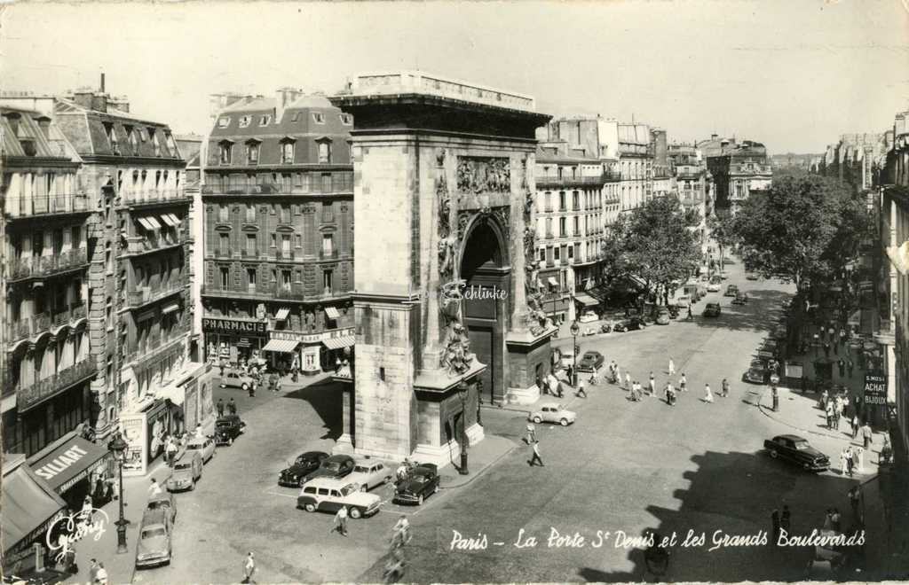 Gany 3542 - La Porte St-Denis et les Grands Boulevards