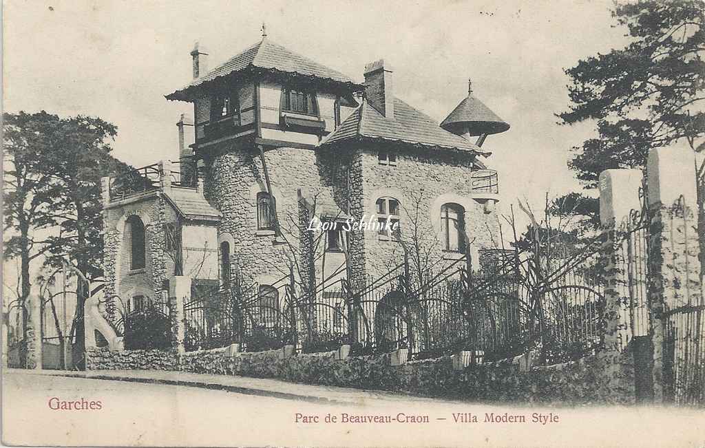 Garches - Trianon 1588 - Parc de Beauveau-Craon