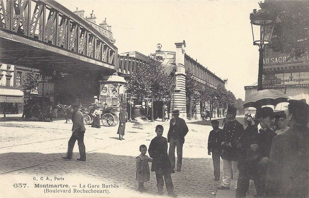 GCA 637 - Montmartre - La Gare Barbès