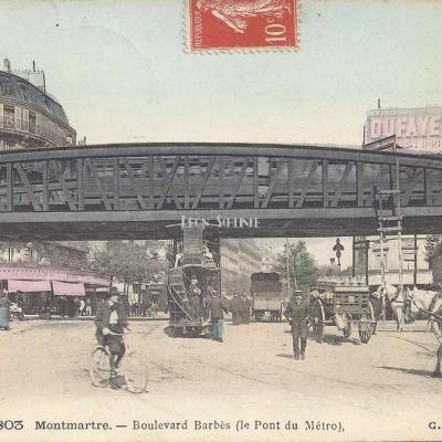 GCA 803 - Boulevard Barbès (le Pont du Métro)