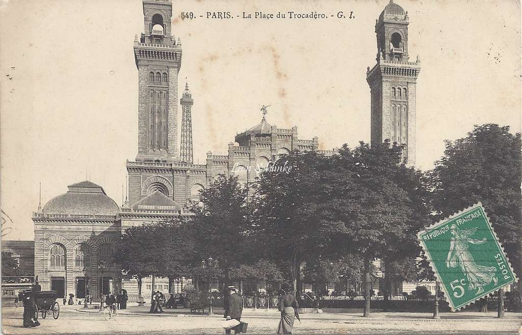 GI 549 - La Place du Trocadéro