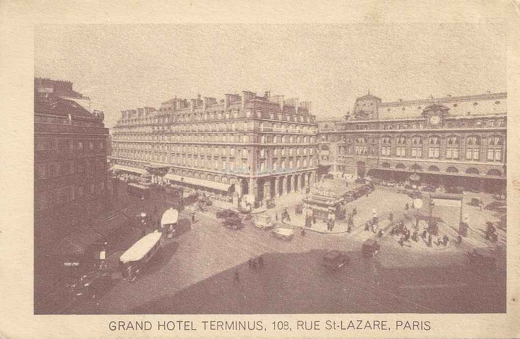 Grand Hôtel TERMINUS, 108, Rue St-Lazare
