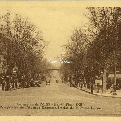 Guillon coll. - Perspective de l'Avenue Daumesnil...