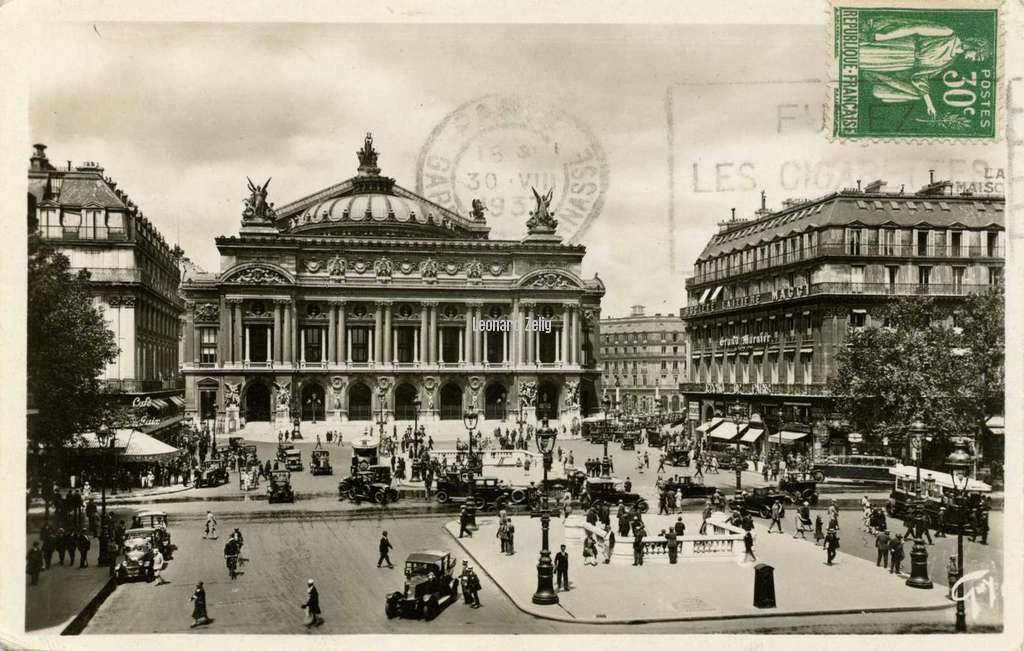 Guy 2 - PARIS ET SES MERVEILLES - Place de l'Opéra
