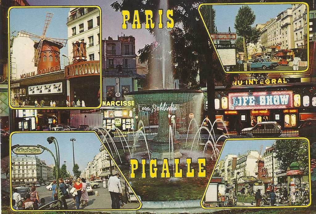 Guy 2124 - La Place Pigalle et le Moulin Rouge place Blanche