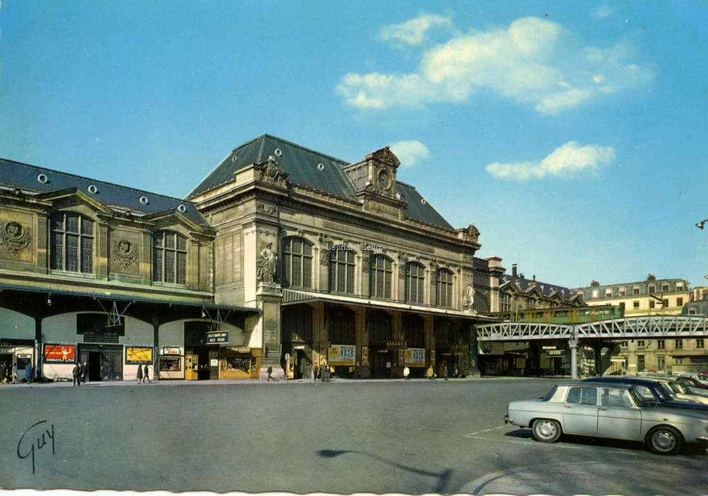Guy 5289 - PARIS ET SES MERVEILLES - La Gare d'Austerlitz · la cour de départ