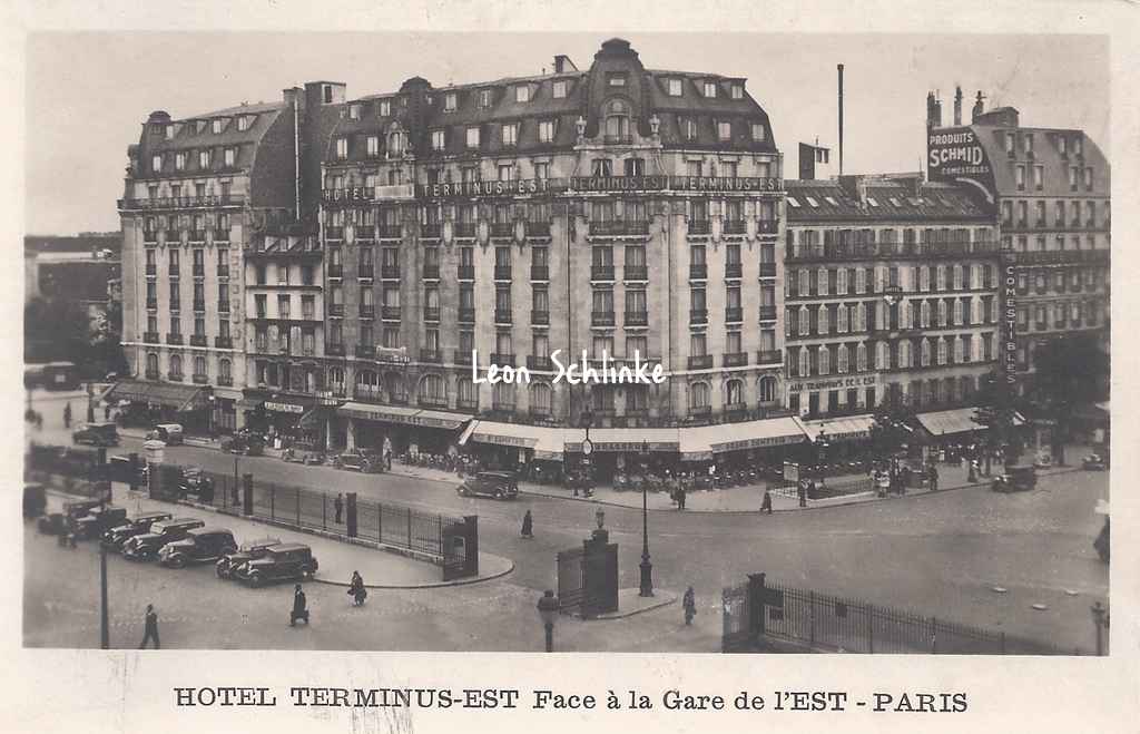 Hôtel Terminus Est, 5, rue de Strasbourg