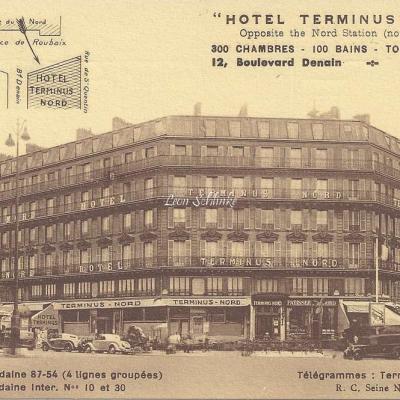 Hôtel Terminus Nord, 12 Bd Denain