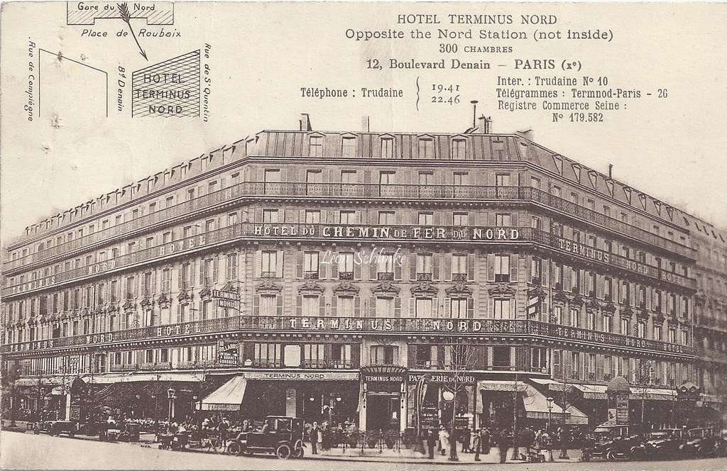 Hôtel Terminus Nord , 12 Bd Denain