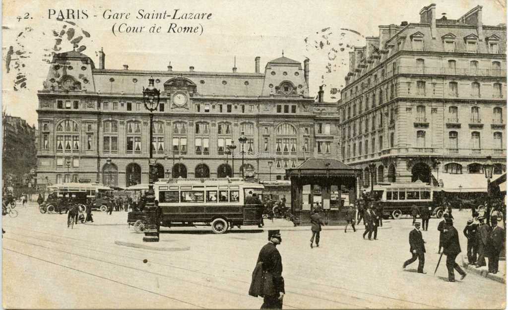 Inconnu 42 - Gare Saint-Lazare (Cour de Rome)
