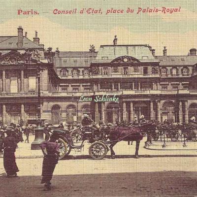 Inconnu - Conseil d'Etat, place du Palais Royal