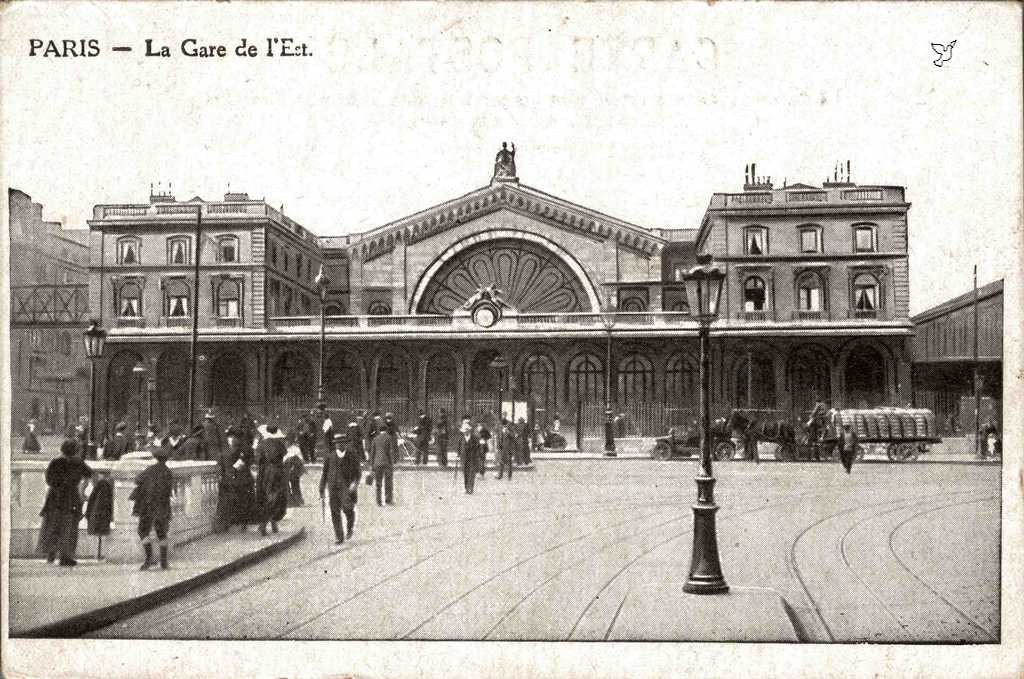 Inconnu - PARIS - La Gare de l'Est