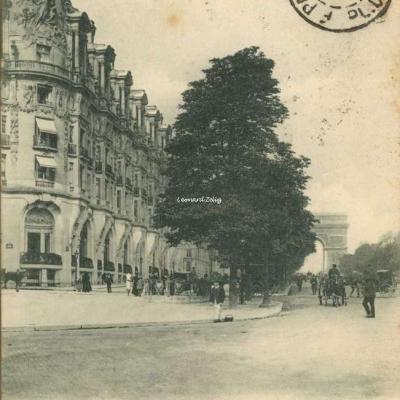 Inconnu - PARIS - Le Palace-Hôtel, Avenue des Champs-Elysées