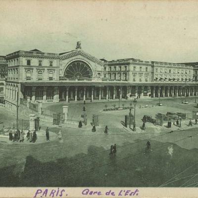 Jan 59 bis - Paris - La Gare de l'Est