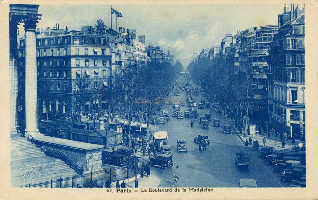 Jan 63 - Le Boulevard de la Madeleine