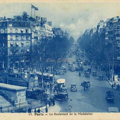 Jan 63 - Le Boulevard de la Madeleine