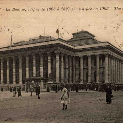 JC 510 - PARIS - La Bourse, édifiée de 1808 à 1827