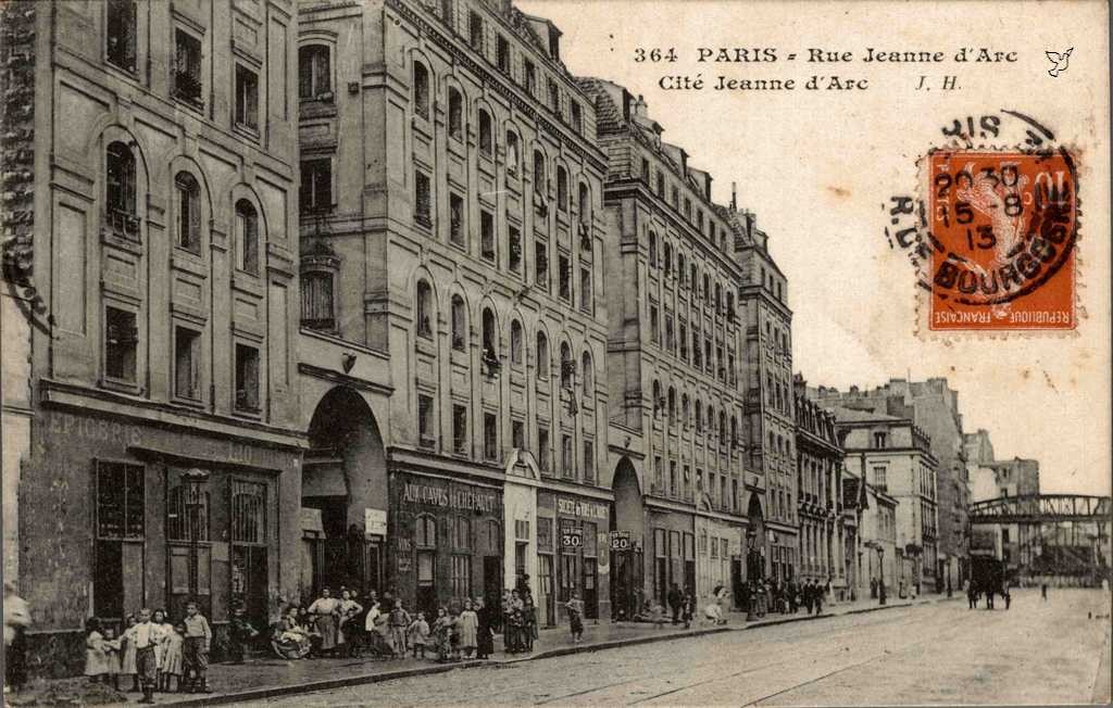 JH 364 - PARIS - Rue Jeanne d'Arc - Cité Jeanne d'Arc