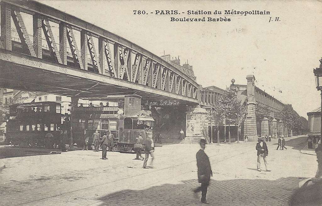 JH 780 - Station du Metropolitain Bd Barbès