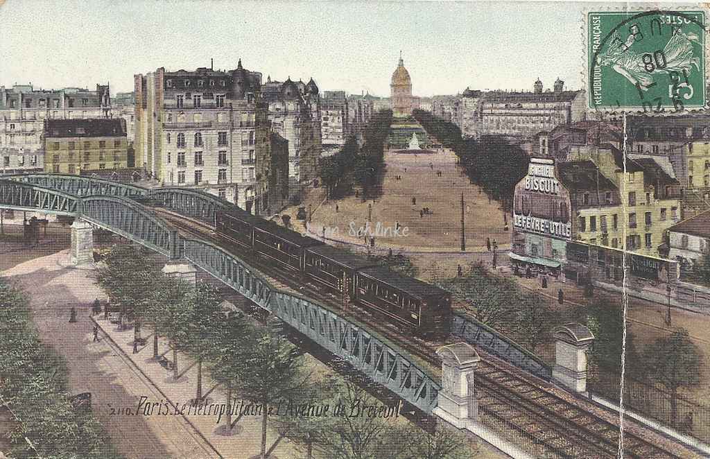 L.V. & Cie 2110 - Le Métropolitain et l'Avenue de Breteuil