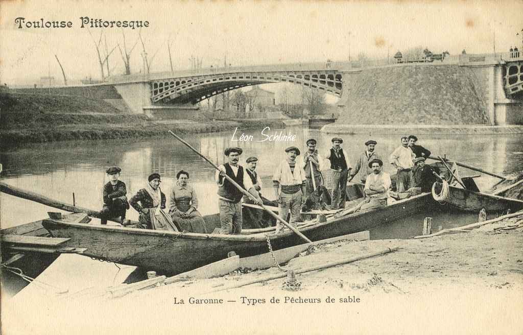 La Garonne - Types de Pêcheurs de Sable