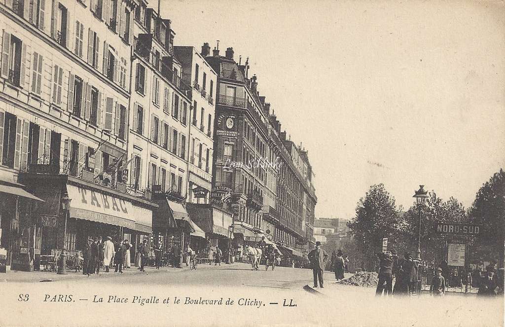 LL 83 - La Place Pigalle et le Boulevard de Clichy