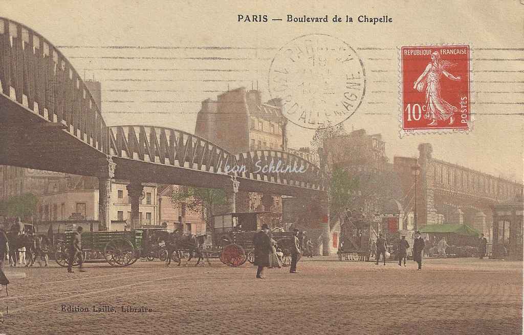 Laillé édition - Boulevard de La Chapelle ''La Villette''