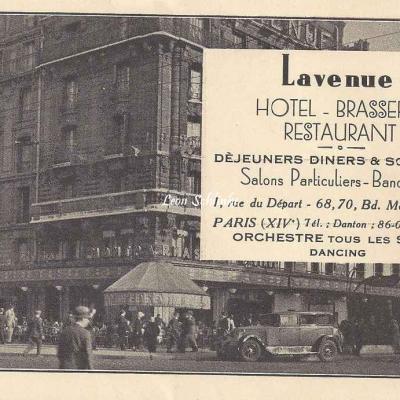 Lavenue - Hôtel Brasserie Restaurant, 1, Rue du Départ
