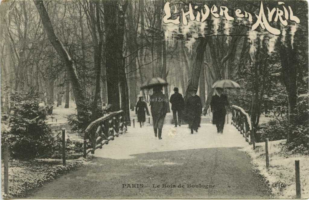 Le Bois de Boulogne
