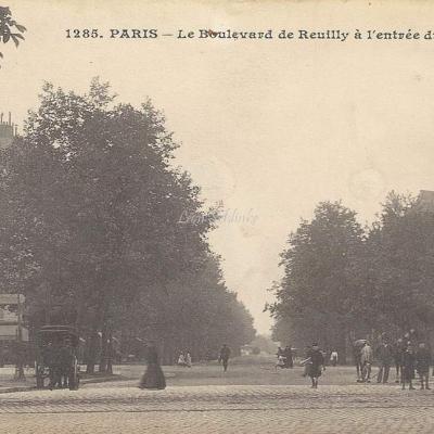 Gondry 1285 - Le Boulevard de Reuilly à l'entrée du Métro