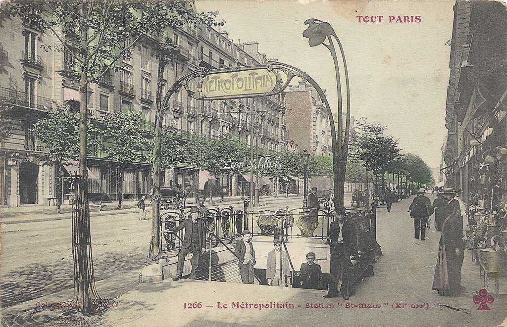 Tout Paris 1266 - Le Metropolitain - Station St-Maur