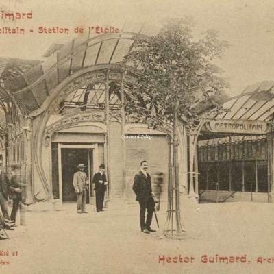 Le Style Guimard N°11 - Le Métropolitain - Station de l'Etoile