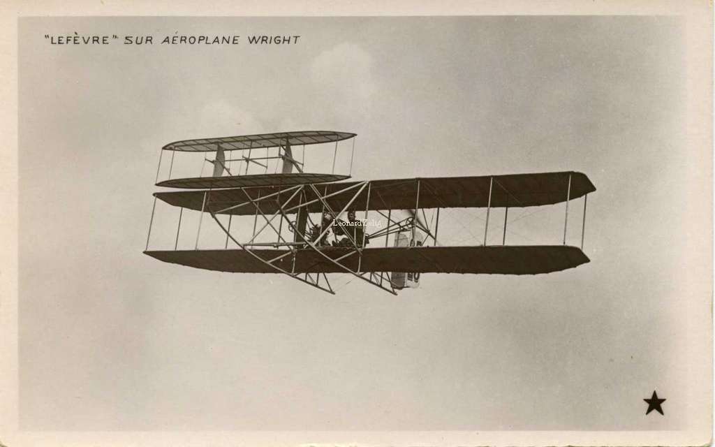 Lefèvre sur Aéroplane Wright