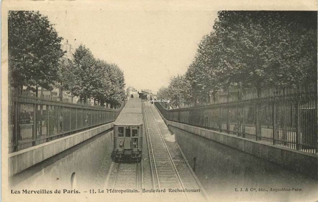 LJ&C 11 - Le Métropolitain. Boulevard de Rochechouart
