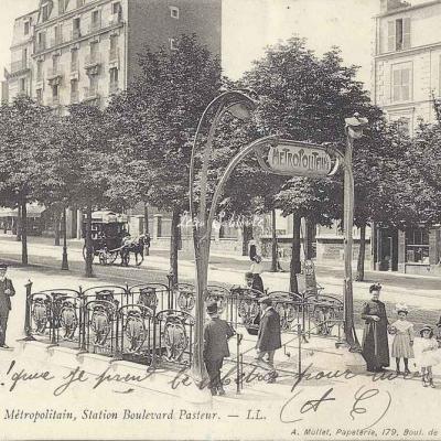 LL - Métropolitain, Station Boulevard Pasteur