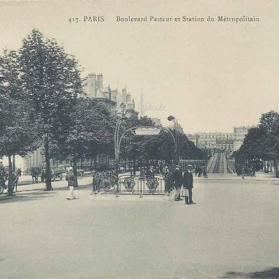 Marmuse 417 - Boulevard Pasteur et Station du Métropolitain