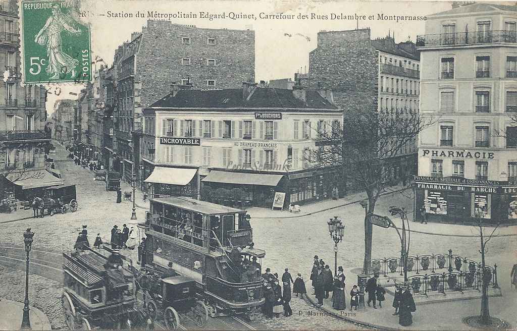 Marmuse 609 - Station du Métro Edgar-Quinet