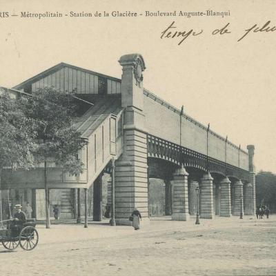 Marmuse 767 - PARIS - Métropolitain - Station de la Glacière - Boulevard Auguste Blanqui